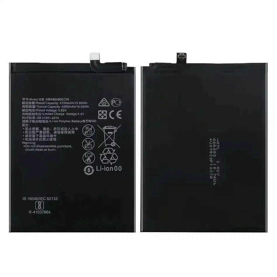 HB486486ECW Battery For Huawei P30 Pro/Mate 20 Pro Mate 20 RS Mate 20 X 5G EVR-N29 LYA-L09 LYA-L0C LYA-L29