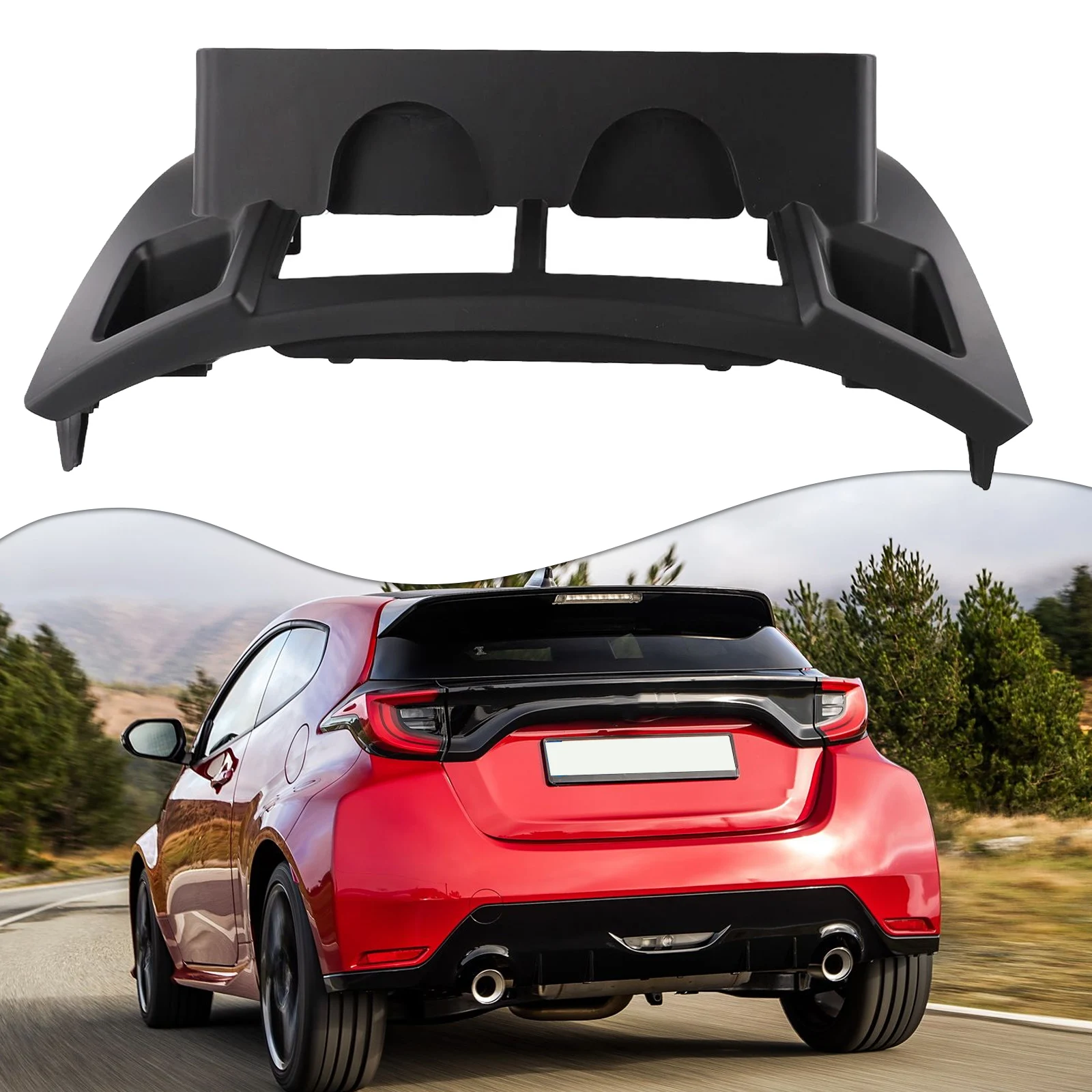 Per TOYOTA Per YARIS For Platz 08-11 Cruscotto 2 Din Unità Principale Radio Fascia Nero/argento Accessori Auto Strumenti