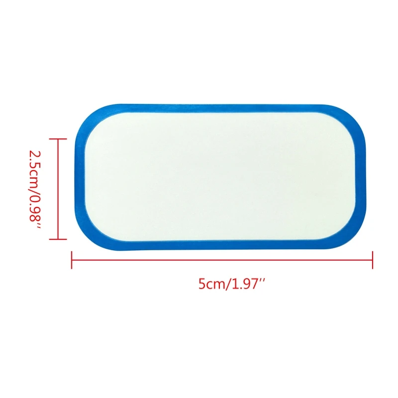 Removable Blank  Stickers Fridge Freezer  Labels Roll of 300 Date Labels image 6