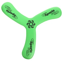 Children Outdoor Sport Flying Disc Soft EVA Touching Boomerang Return Dart Hand Throw Spinner Parent-Child Interactive Game Toys