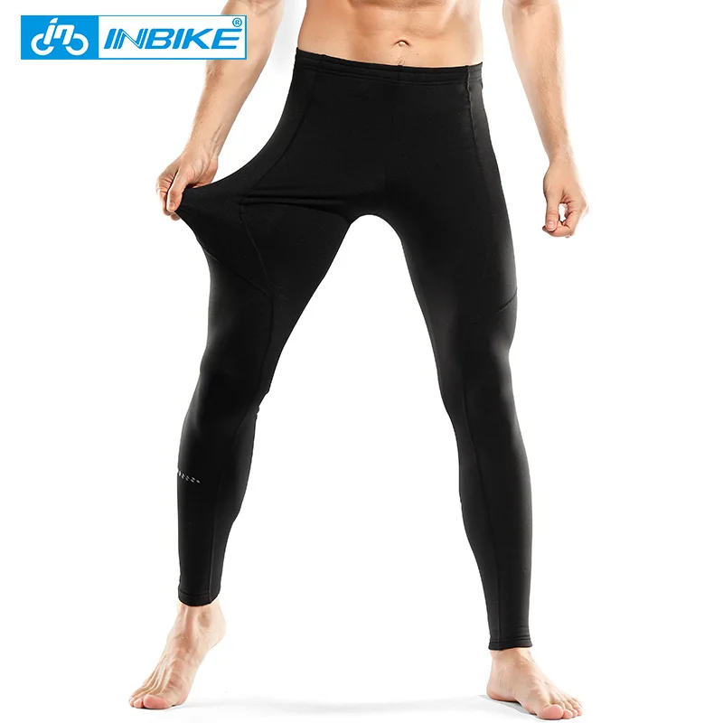 INBIKE Men's Winter Pants Fleece Warm Legging Tight Trousers Fitness Clothing Running Traving Bicycle Outwear Sport Crossfit