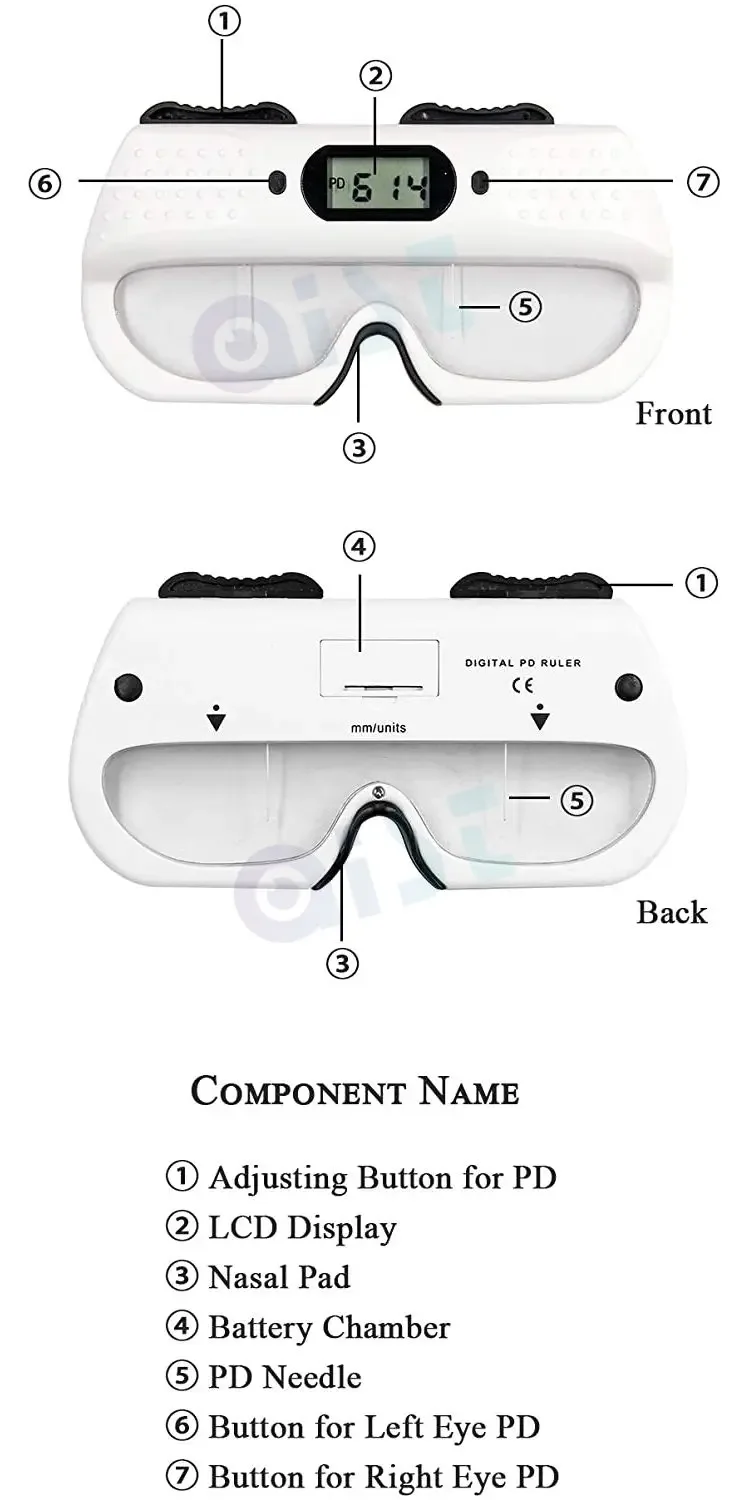 

2026 Hot SellingHot Sale Great Quality Optical Equipment Digital Pd Ruler Meter with Factory Price