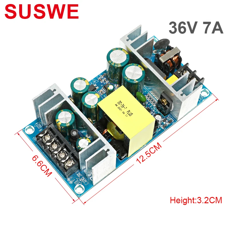 90-260VAC DC 36V 7A Power Supply Module  Power Supply Module Board Switch AC-DC Switch Power Supply Board