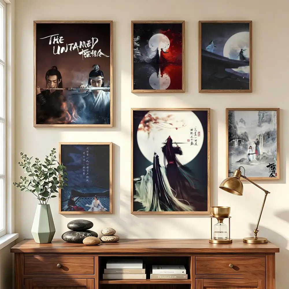 The untamed Painting Calligraphy Poster art art suitable for living room bedroom bar parlor home
