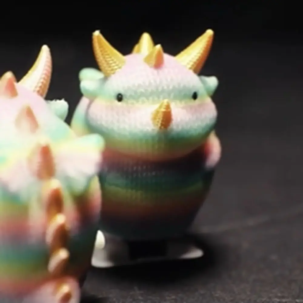 

Walking Mechanism 3D Printed Mechanical Knob Little Dragon Realistic Brake Dragon Toy Noctilucent Brake Design