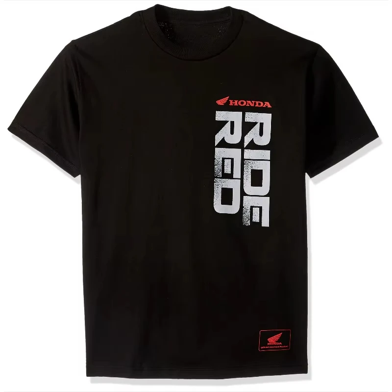 

Футболка Honda 2026 New Hot Summer The Effex Honda _Ride Red_ Vert — это модный и простой хлопковый топ, подходящий Forboth