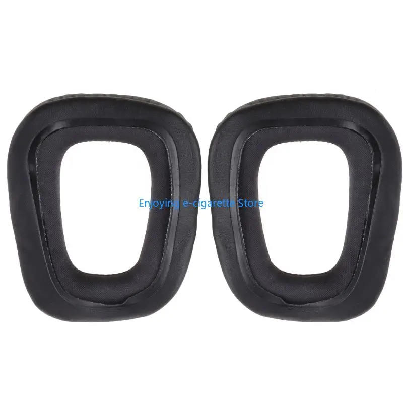 Komfortable PU Leder Stirnband Pad Ersatz Ohr Muff Weiche Ohrpolster für G432 G332 G930 F450 Kopfhörer Y4QF – Detail 4