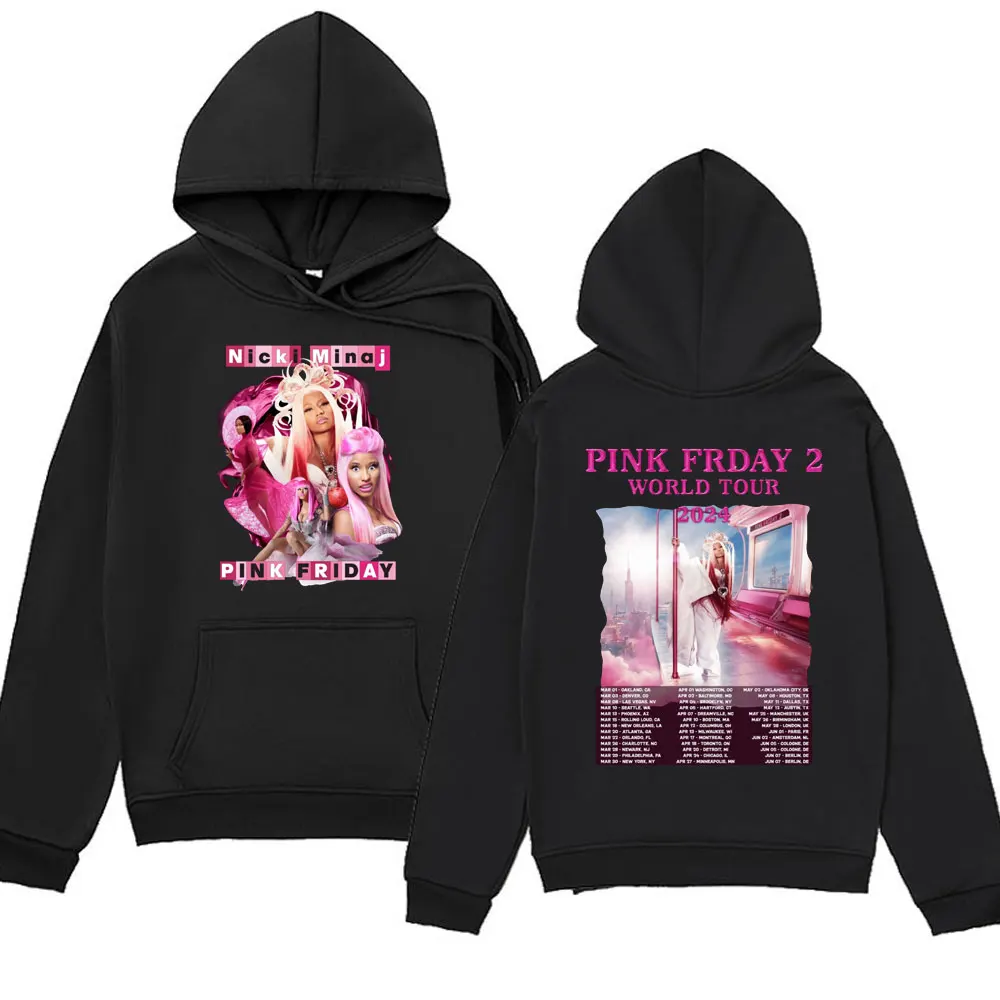 

Rapper Nicki Minaj Roman Reloaded Print Hoodie Men Women Hip Hop Fashion Oversized Sweatshirt Unisex Clothes Hoodies Streetwear