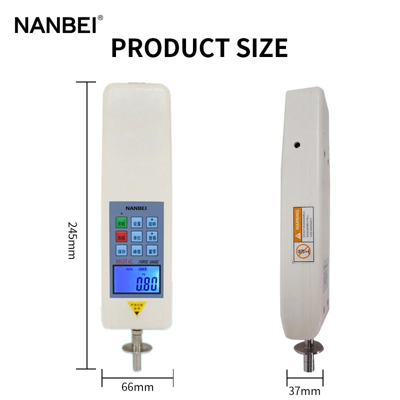 

Hot Sale NANBEI Testing Equipment Portable Digital Fruit Sclerometer Hardness Tester