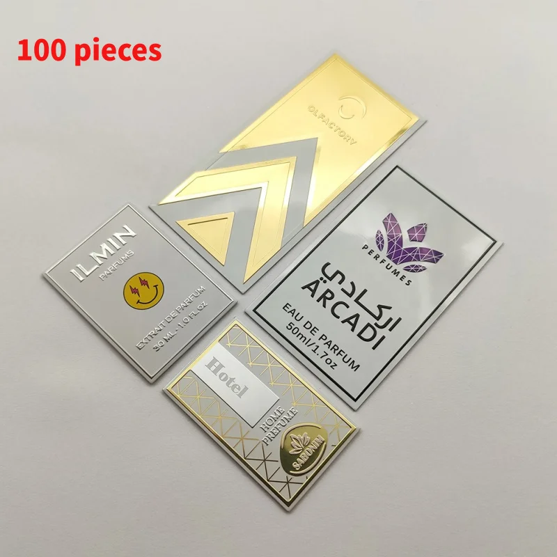 

10 0.Zhang.Custom.Custom Print Good Quality Elegant Perfume Plate Labels Vinyl Adhesive Packaging Labels Perfume bottl