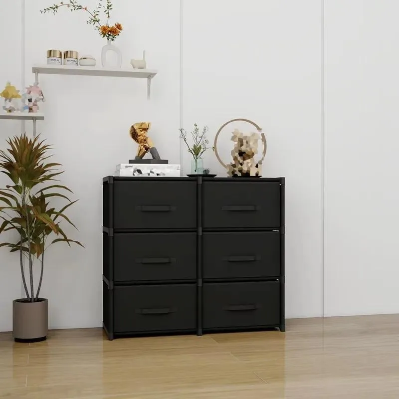 【Heavy-Duty Fabric & Tool-Free Installation】3-Layer/4-Layer/5-Layer Drawer-Style Storage Box | Ultra-Smooth Drawers with