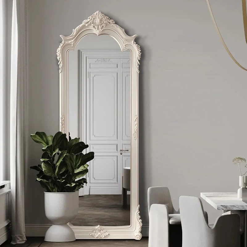 European style makeup mirrors wall mirrors full body Floor mirror wall art Room decoration full body mirror Home decoration