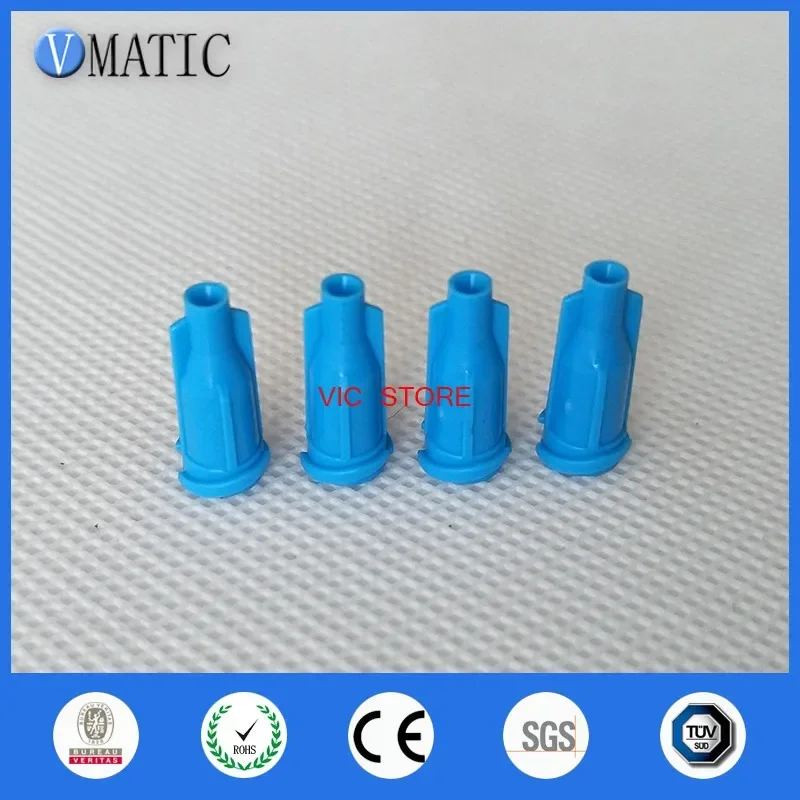 Free Shipping 1000Pcs Luer Syringe Caps Blue Color Dispensing Syringe Tip Caps Lock Screw Type Industrial Syringe Caps Stopper