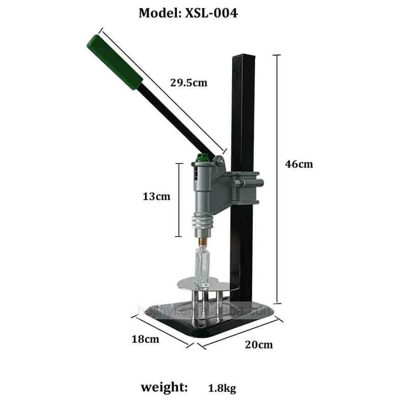 Semi Automatic Perfume Bottle Crimping Machine Manual Crimping Machine Perfume Capping Machine