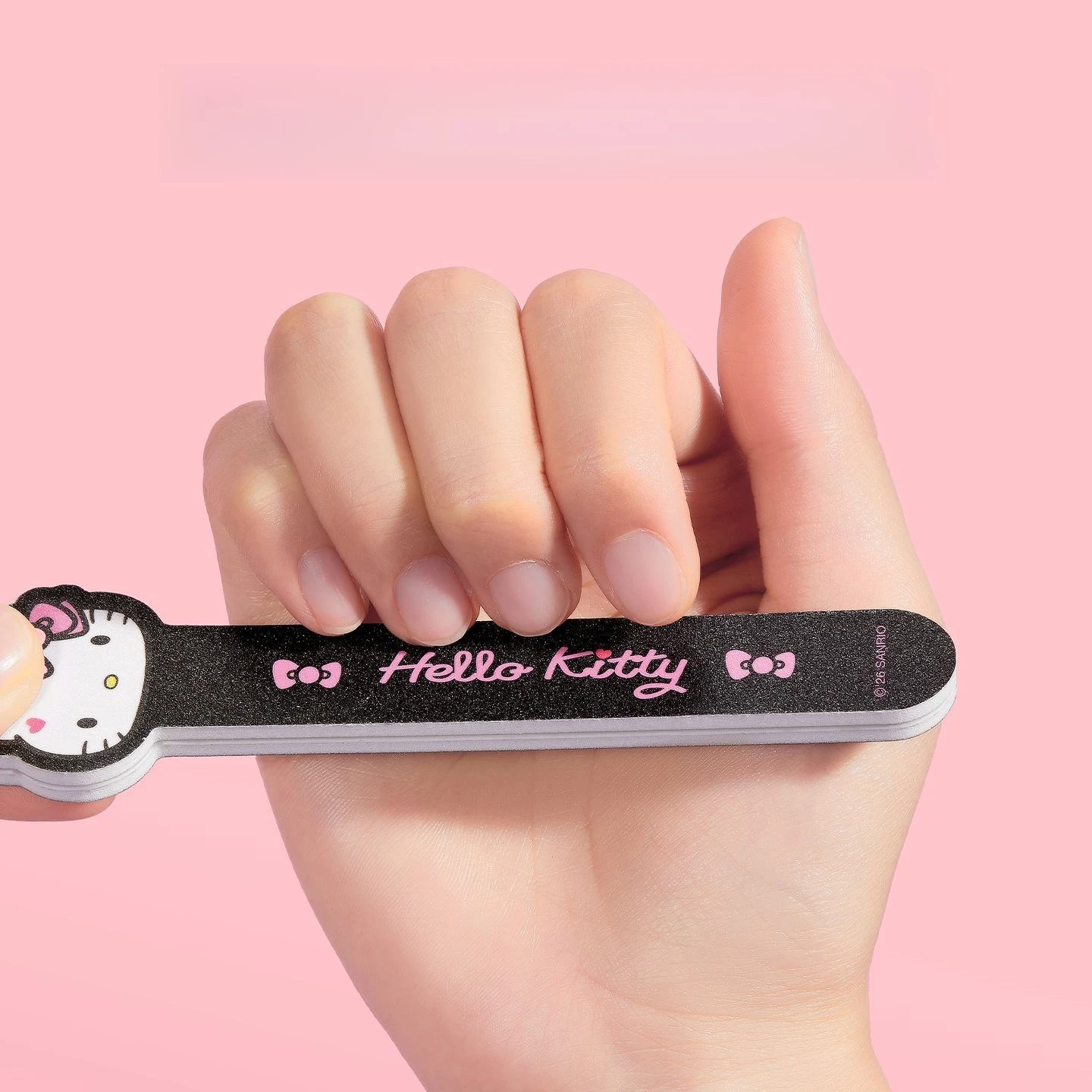 Anime Sanrio Hello Kitty Double Sided Nail File Cute Cartoon Nail Polishing Strip Portable Manicure Tool for Daily Nail Care