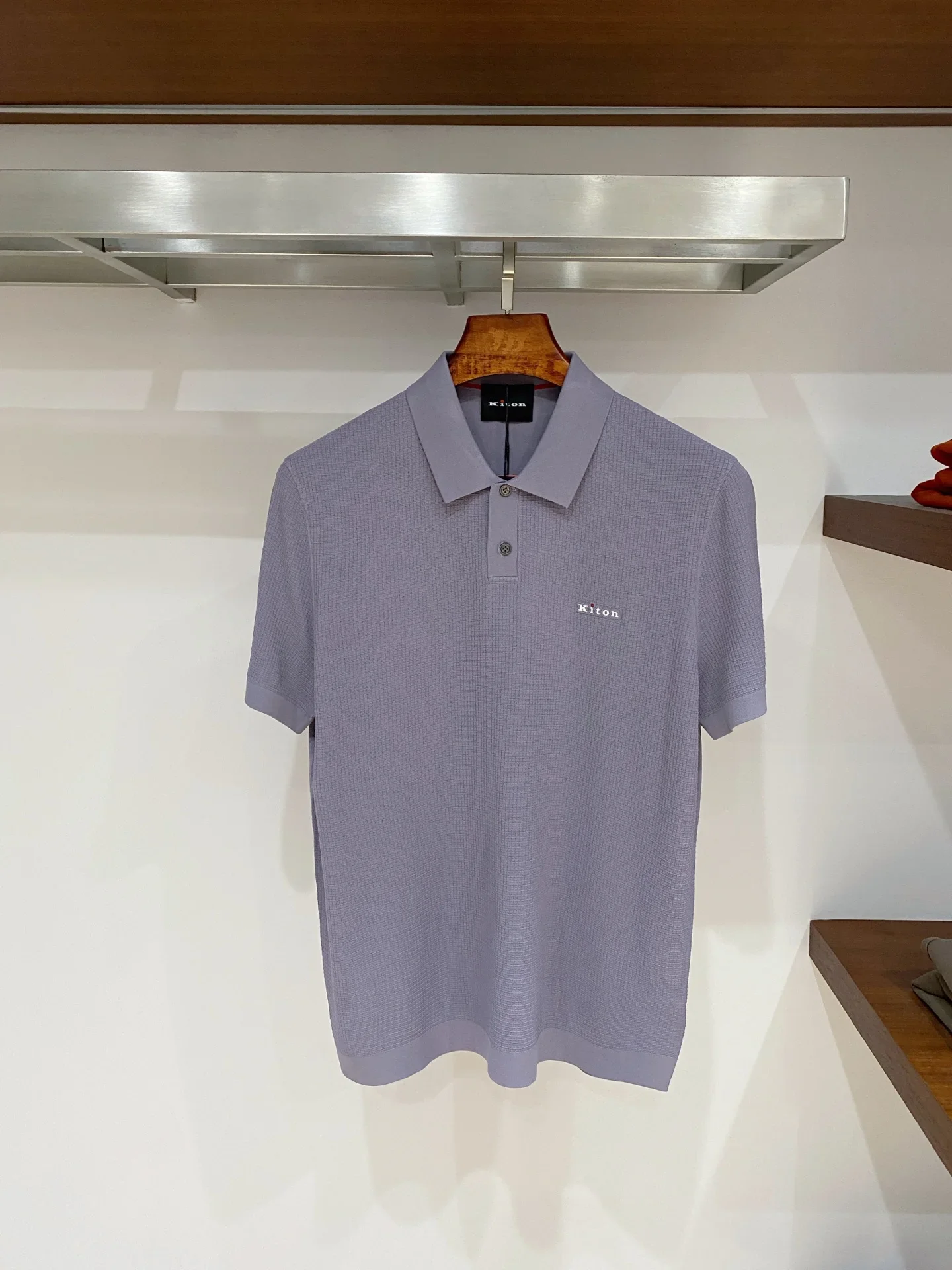 Kiton 2026 New Men's Short Sleeve Polo Shirt