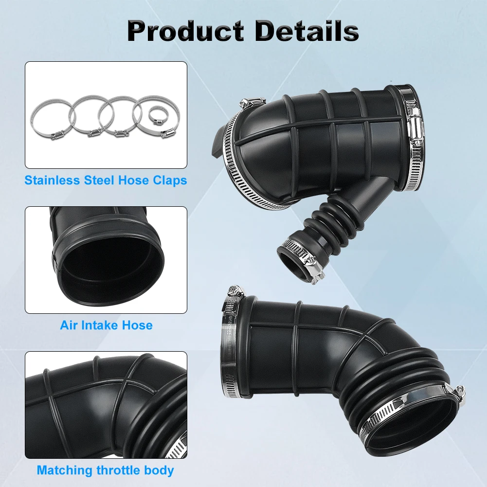 Intake Hose Tube For BMW E46 L6 2.2L E36 Z3 L6 2.8L Replacement for 13541435627 13541705209 696-059 696-061