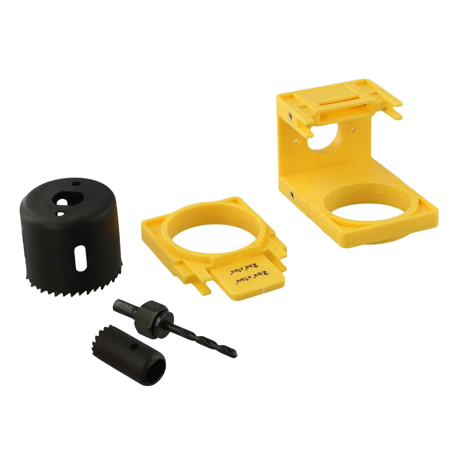 

As Show Carbon Steel Hole Cutter Versatile Compatibility Comprehensive Setup Long-lasting Materials For Common Lock Sizes