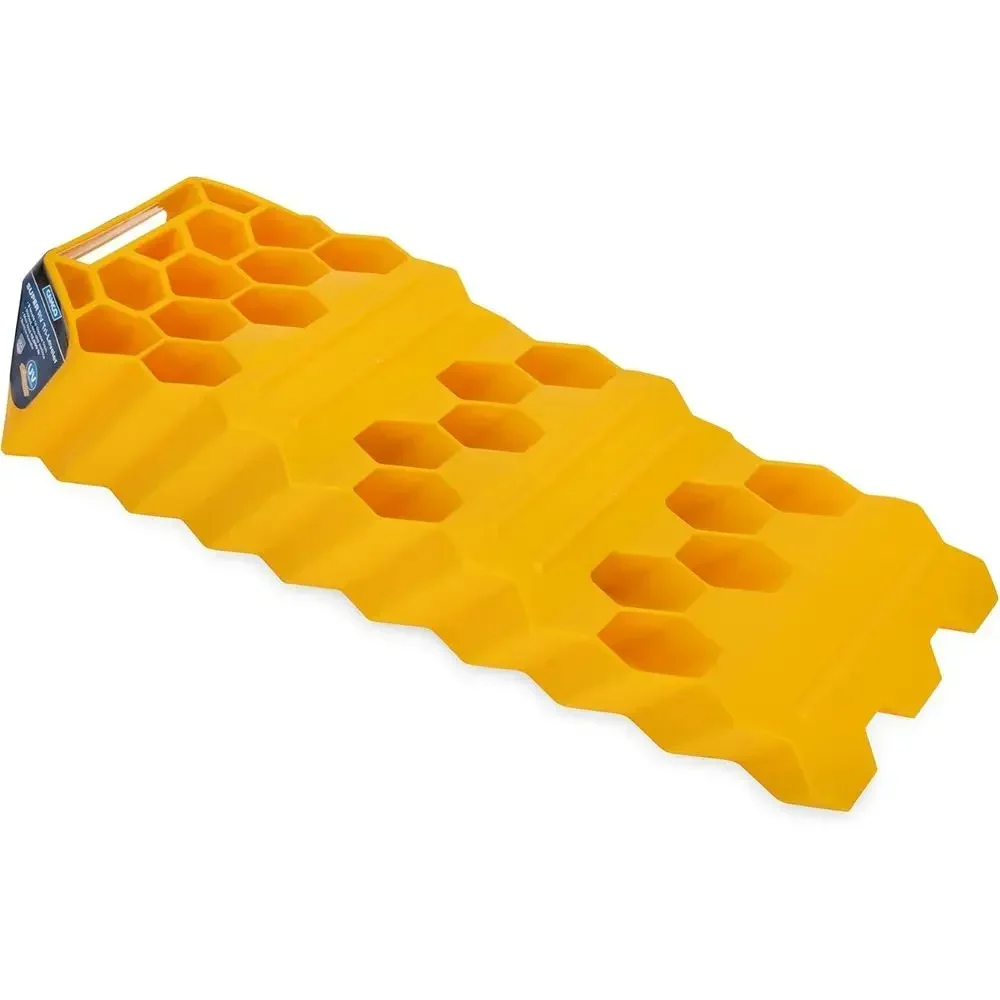 Camco Camper/RV Super Tri-Leveler - Features Heavy Duty Trailer Ramp Design w/3 RV Leveling Heights of 2”, 3.5”, and 5” & Built-