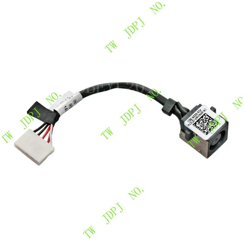 PJSE DC POWER JACK Replacement CABLE For Dell Latitude E7440 6KVRF DC30100MF00
