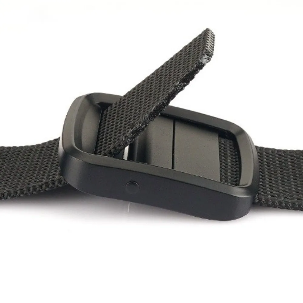 Модный нейлоновый мужской ремень без дырок, классический регулируемый веб-ремень, удобный мягкий джинсовый ремень, повседневные мероприятия