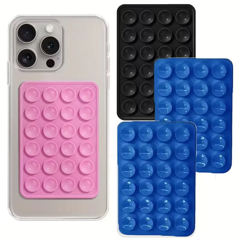 

1-50 шт. силиконовая присоска для телефонов, прочная ручка и легко очищаемая универсальная присоска для крепления различных поверхностей