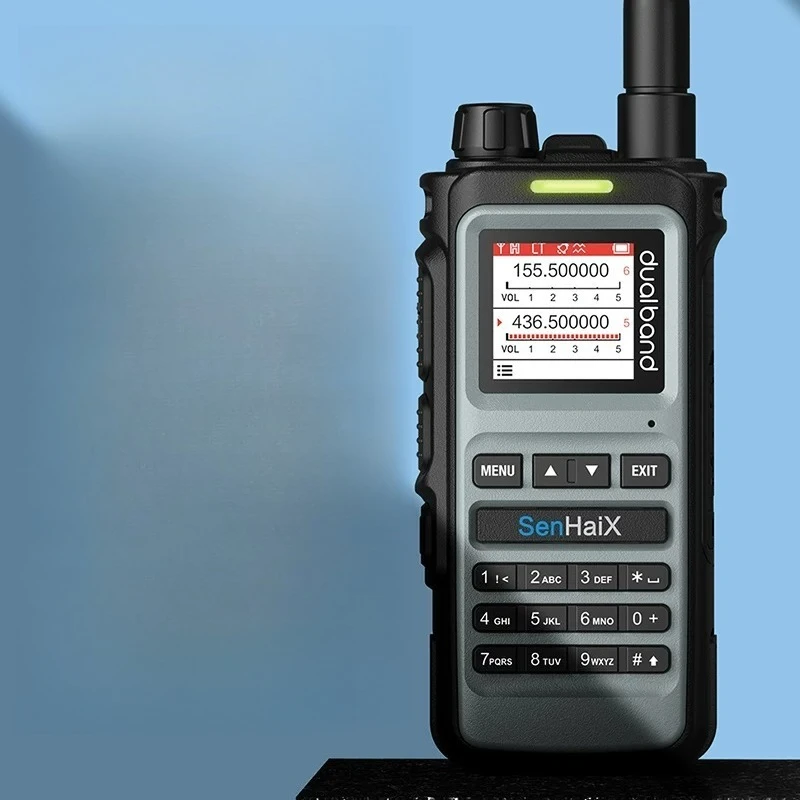 8600 Pro handheld walkie-talkie dual-band outdoor civil handset 8W one-button frequency Type-C