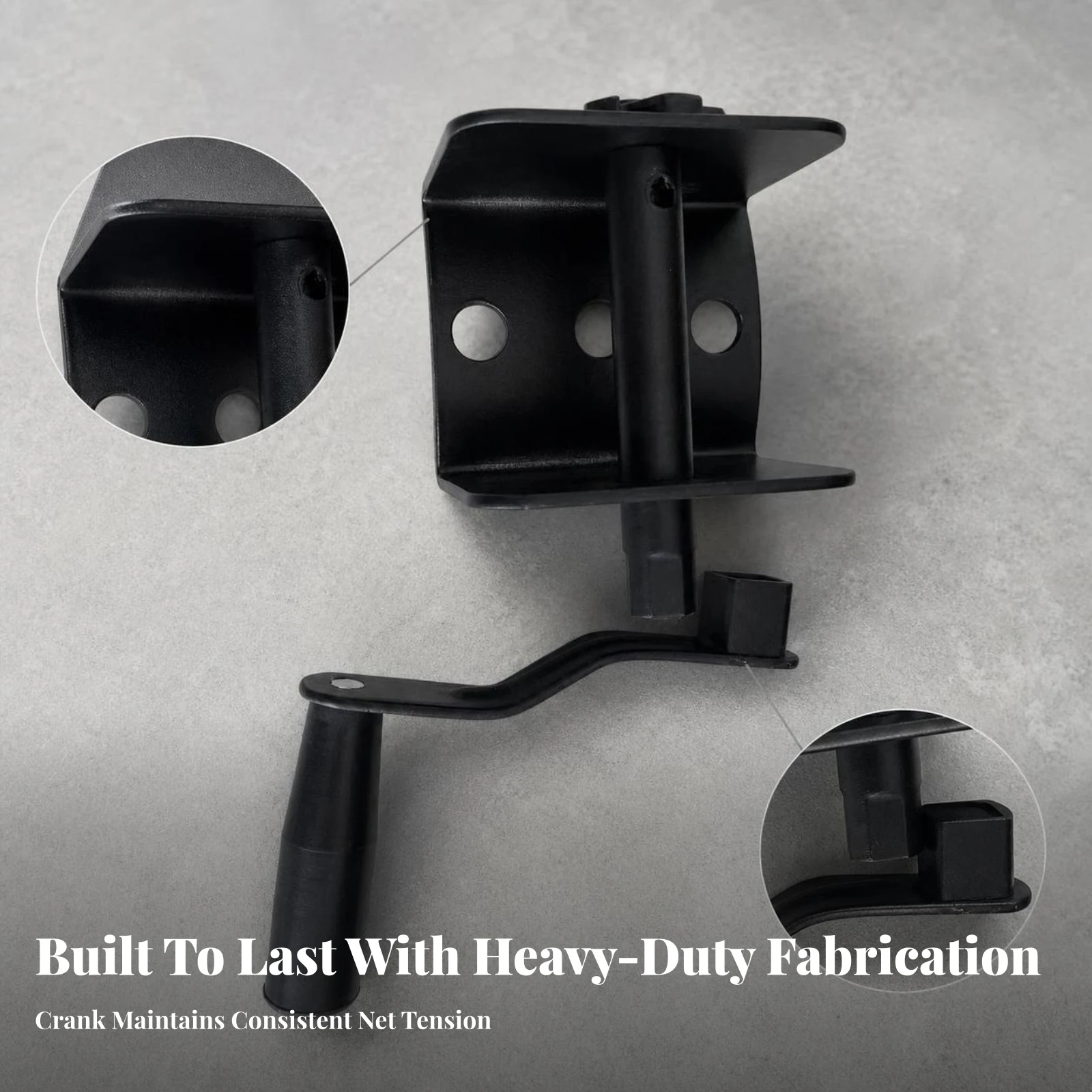 Hand Crank Tensioning Device Heavy-Duty Cable Tensioner with Crank Manual Net Winch for Sports Facilities, Gyms