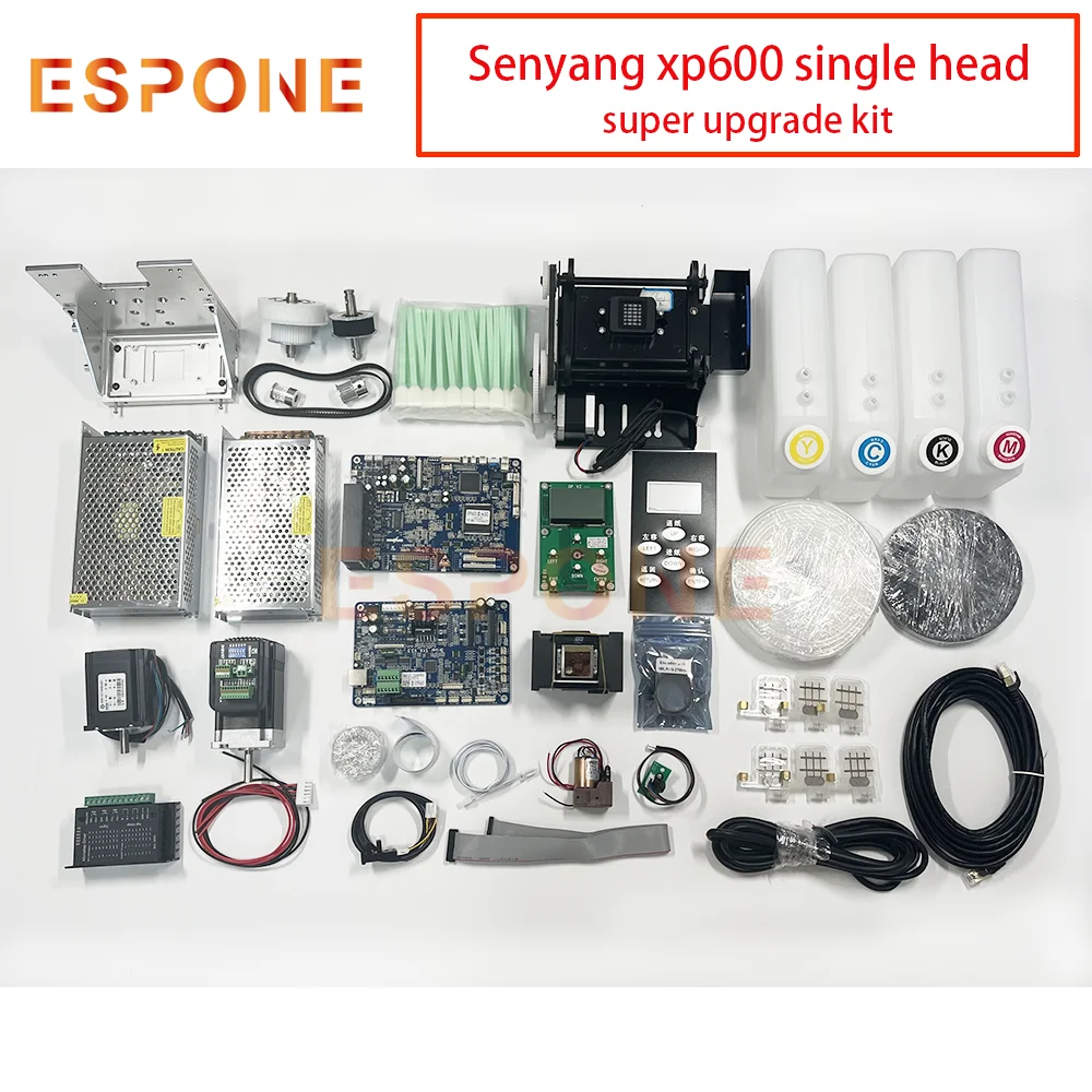 ESPONE large format upgrade board kit for DX5/DX7 convert to xp600 single head conversion kit for Eco solvent/UV ink printer