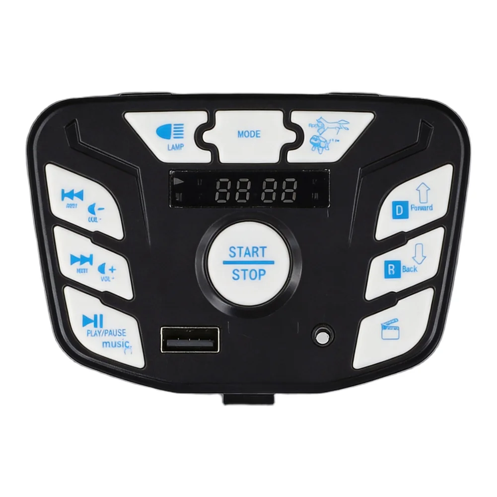 JR1927M-12V Control Unit JR1927M Music Player For Children\\\\\\\'s Ride-On Car Stable Performance Music Playing Power Display