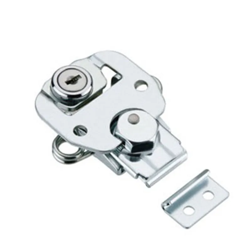 XK714 Foshan factory direct sale same southco draw latch butterfly door hasp door hasp safely locking latch 10pcs