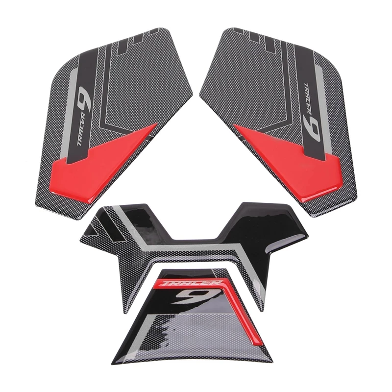 Motorcycle Non-Slip Side Fuel Tank Protection Pad Sticker For Yamaha Tracer 9 GT 9GT Tracer9 2021 2022-