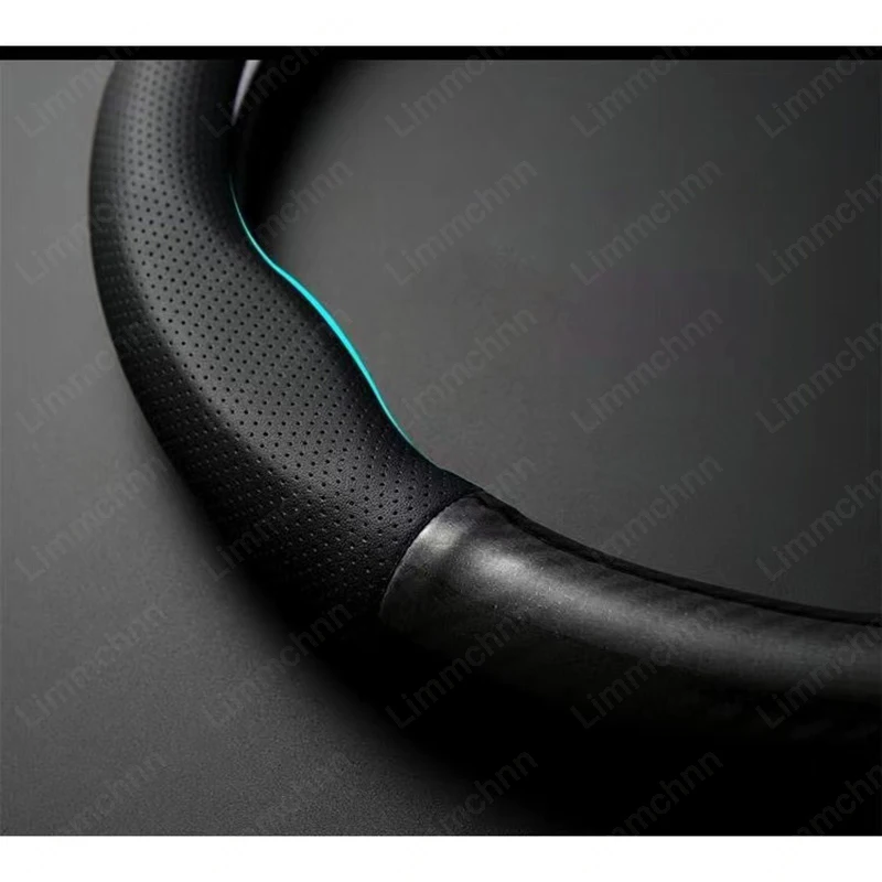 Car Steering Wheel Cover For Bmw M Performance E46 E90 E60 F10 F30 E39 E36 F20 E87 F20 F40 E88 X1 X3 X5 Auto Emblem Accessories