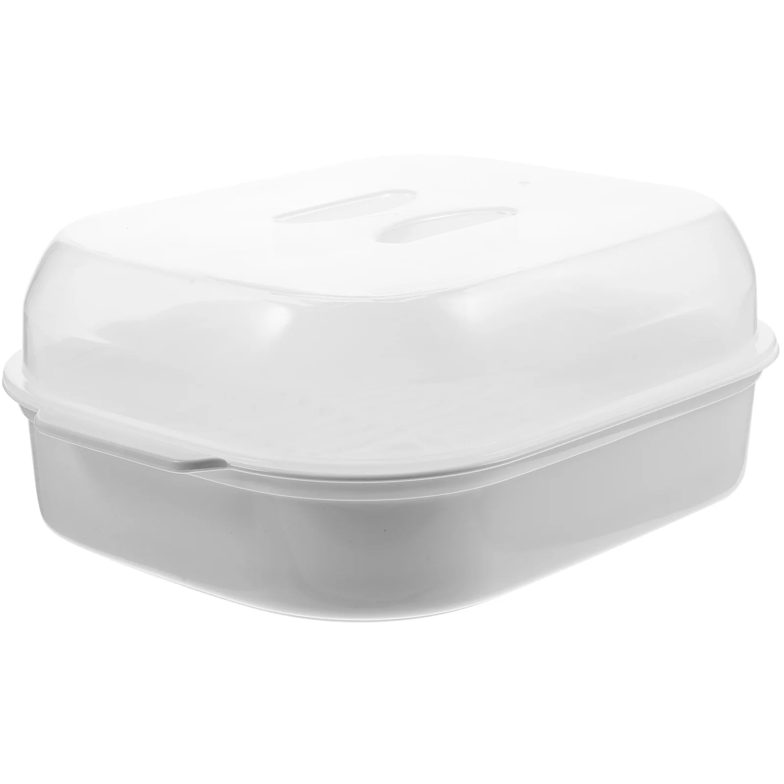 

1Pcs Steamer Microwave Oven Steamed Buns Box Green Eco Friendly Microwave Steamer Vent Basket Kitchen Cooker