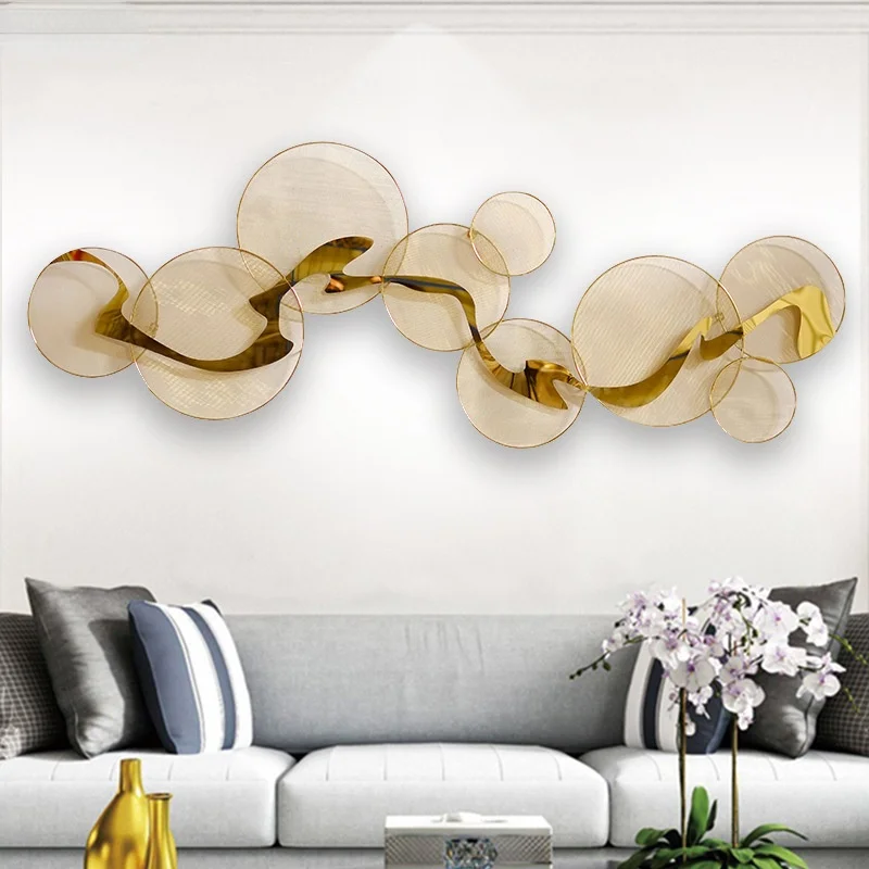 

Living Room Sofa Background Wall Decoration Pendant Wall Decoration Restaurant Wall Decoration Wrought Iron Wall Decoration