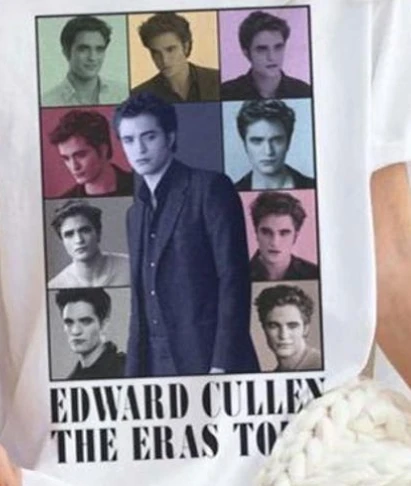 إدوارد كولين تحية الجرافيك تي شيرت الشفق مخصص للجنسين الجرافيك الرجال الملابس س الرقبة طباعة الشارع الشهير المتضخم تي شيرت #2