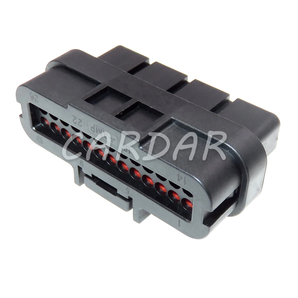 1 Set 26 Pin Auto Low Current ECU Connector AC Assembly Car Computer Socket Waterproof Sealed Plug 1473712-1 1473712-2