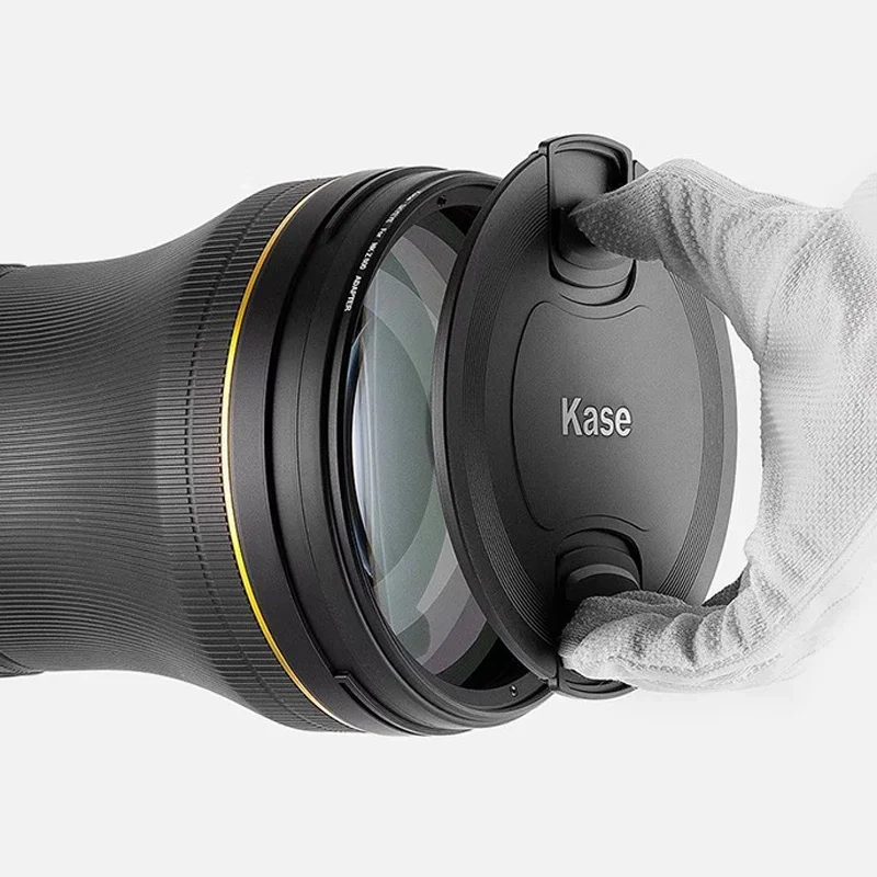 غطاء عدسة ألومنيوم Kase لـ 130 مم / 145 مم / 150 مم حلقة محول عدسة الهاتف وX-MCUV