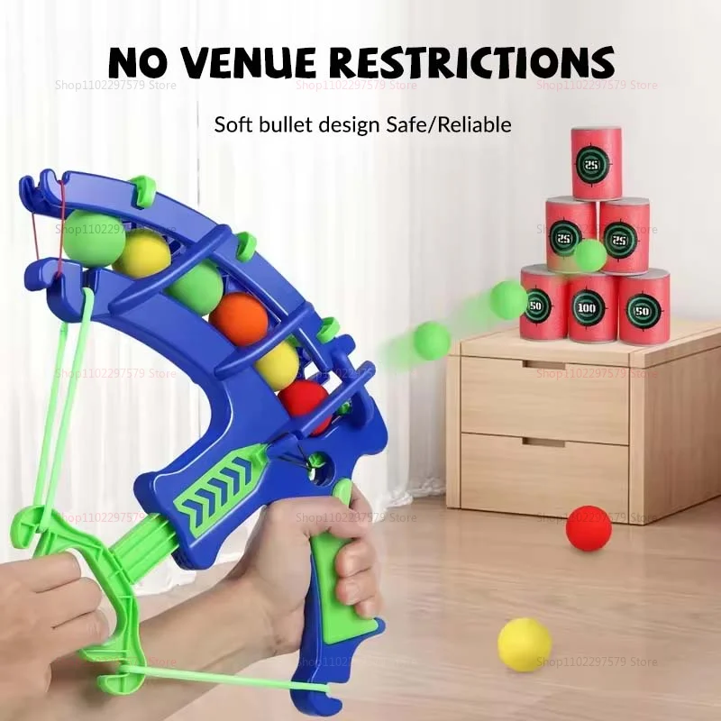 ألعاب ممارسة الهدف الرصاصية الناعمة للأطفال، ممارسة الرماية التعليمية مع الرصاص الناعمة، لعبة الرماية، الهدايا الخارجية والداخلية #2