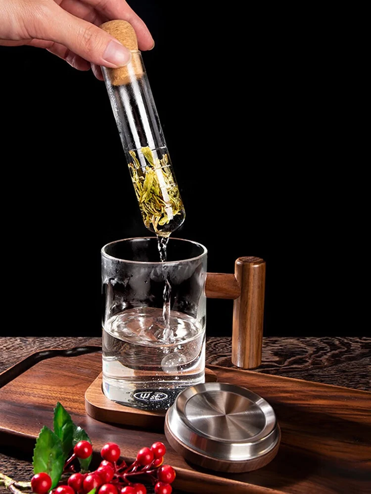 

BOLTIFY Tea Infuser Filter Sieve Glass Pipe Creative Tea Mate Maker Brewing For Spice Herb Tea Strainer Teaware Tool Accessories