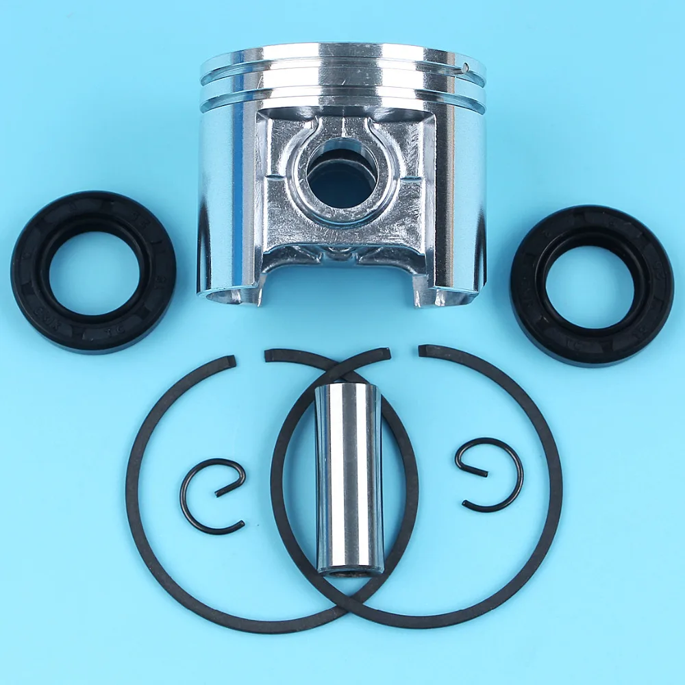 42.5mm Piston 10mm Finger/Pin Rings Oil Seals Kit For STIHL 025 MS250 MS 250 Chainsaw Parts 11230302000 96380031581