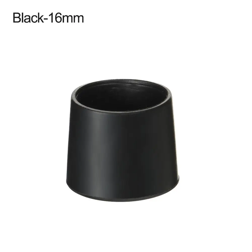 10pcs/set Cups Round Bottom Floor Protectors Socks Silicone Pads Plastic Pipe Cover Chair Leg Caps Furniture Feet