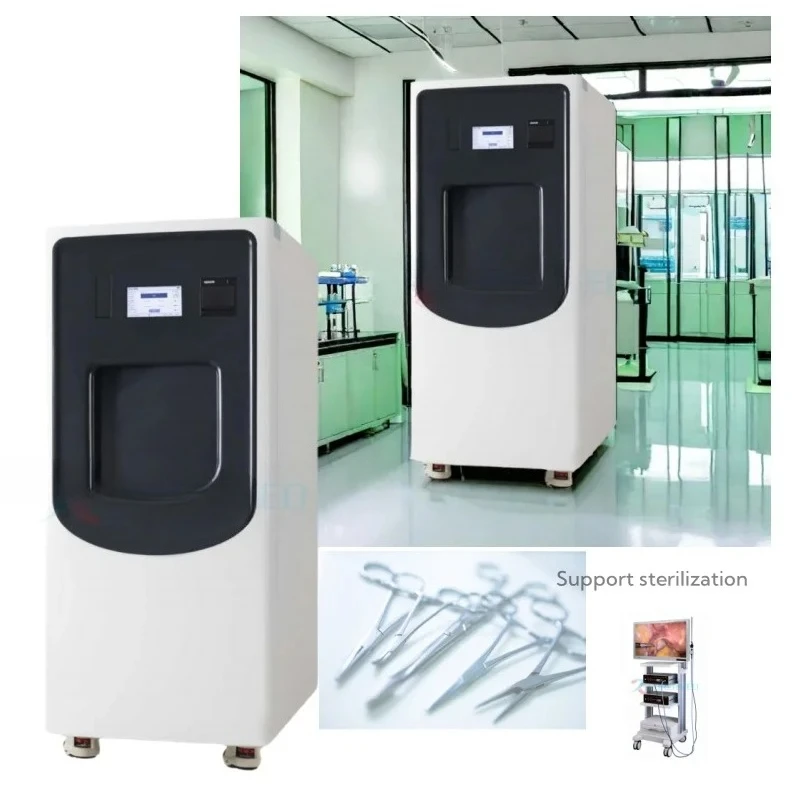 

2025 New Low-Temperature 60L & 130L Plasma Sterilizer & Operating Room H2O2 Plasma Sterilization Equipment