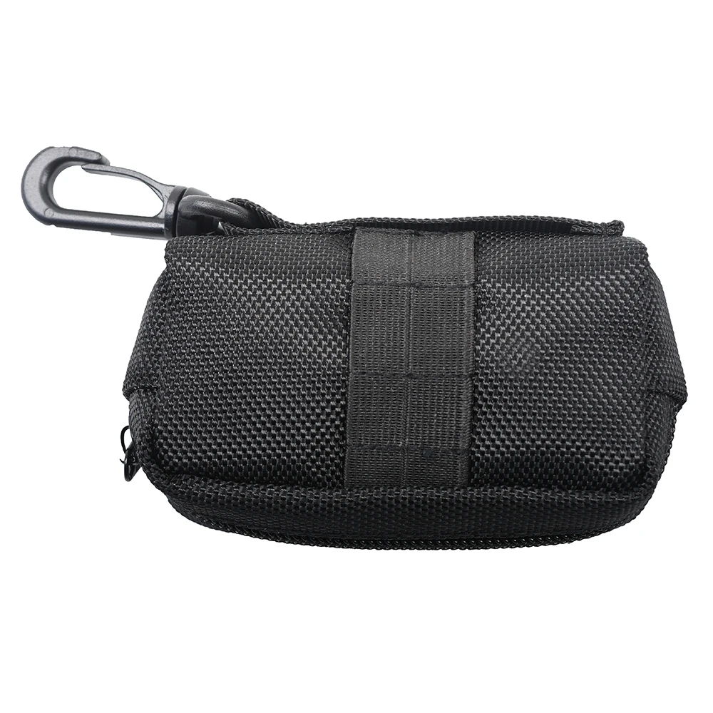 Waterproof Golf Ball Bag With Clip Golf Tee Holder Pouch Golf Ball Pocket Fanny Pack Lightweight Golf Ball Case Golf Accessories