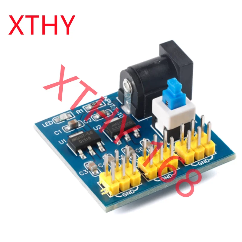 Multi channel DC-DC voltage conversion module power supply 12V to 3.3/5/12V AM11117