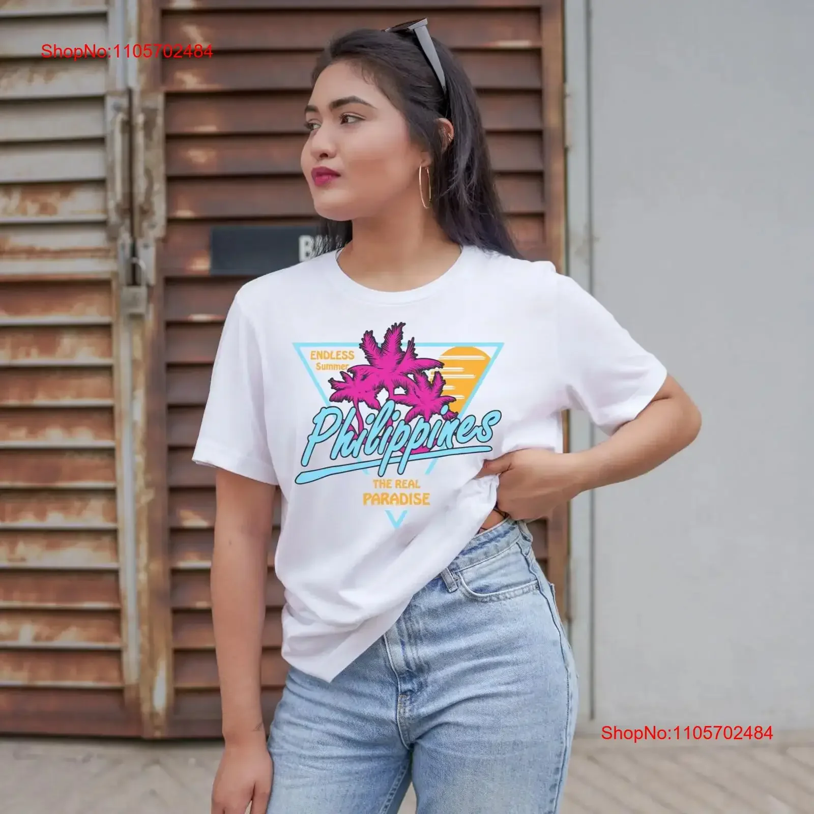 Filipino Trendy Retro T Shirt Modern Philippines Pinoy Familia kamiseta Pinay Pride half Heritage Top Manila Asia vintage