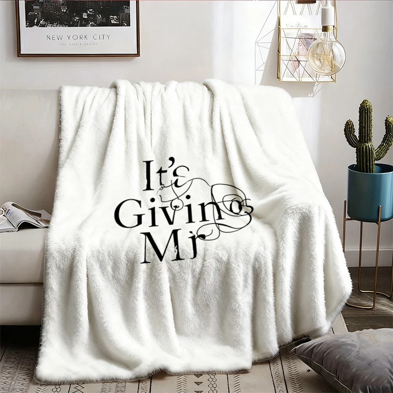 Its Giving Mrs Comfy Blanket - Bride To Be Soft Blanket, Engagement Flannel Blanket, Bachelorette Outfit, Wifey Flannel