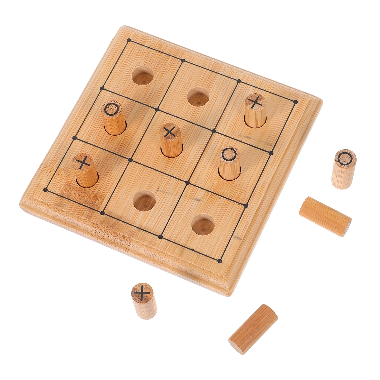

Portable Mini Wooden Board Game for Kids and Family Indoor Outdoor Learning Entertainment Travel Birthday Party Gift