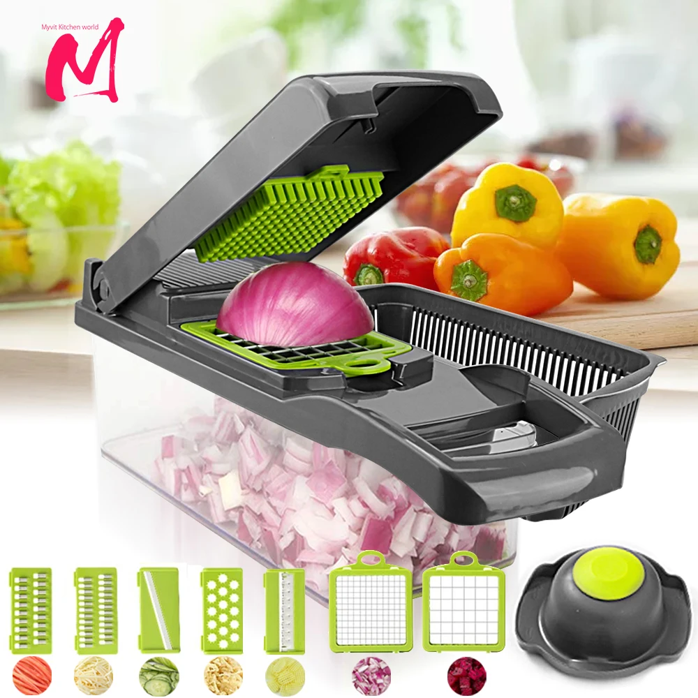 8 in 1 multifunktion alen Gemüses ch neider Haushalt Kartoffel schneider Küche Rettich Reibe Slicer Küche nach Hause Obst Gemüse Werkzeug