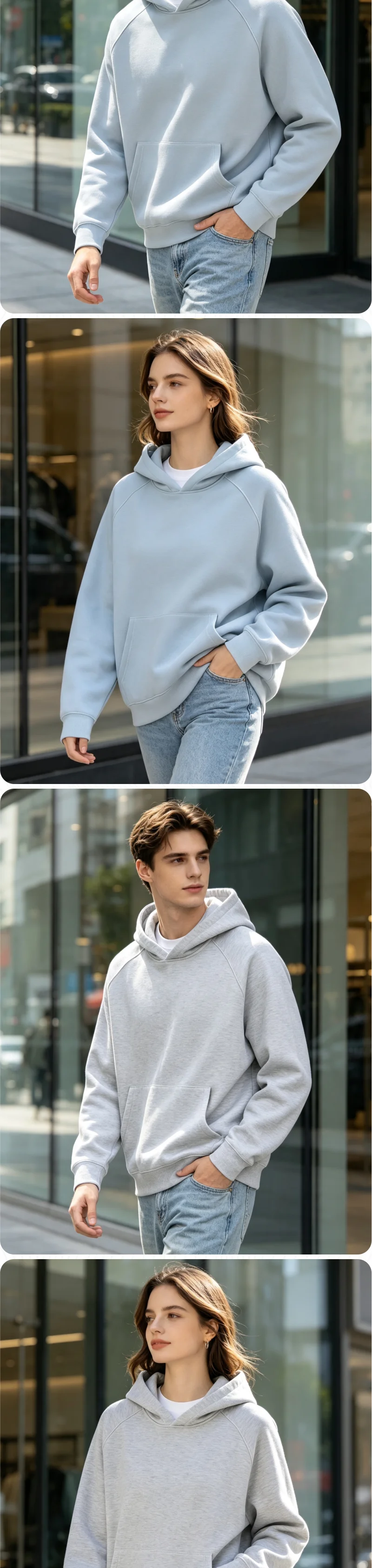 Individuelle Logos, Druck, Stickerei, Neuer Frühling-Herbst Dünner Pullover-Hoodie, Unisex, Hochwertige Freizeit-Oberteile für Männer und Frauen, Text-Sweatshirt – Detail 5